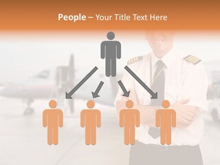 Airplane Captain PowerPoint Template