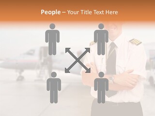 Airplane Captain PowerPoint Template