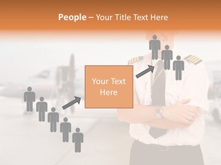 Airplane Captain PowerPoint Template
