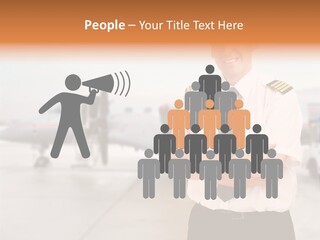 Airplane Captain PowerPoint Template