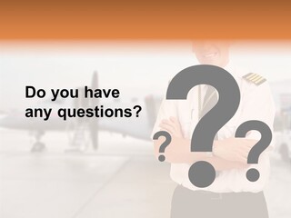 Airplane Captain PowerPoint Template