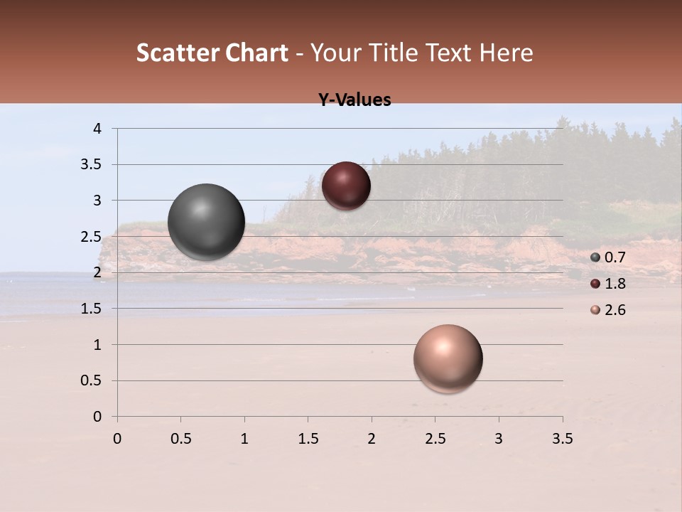 Sally's Beach Prince Edward Island, Canada PowerPoint Template