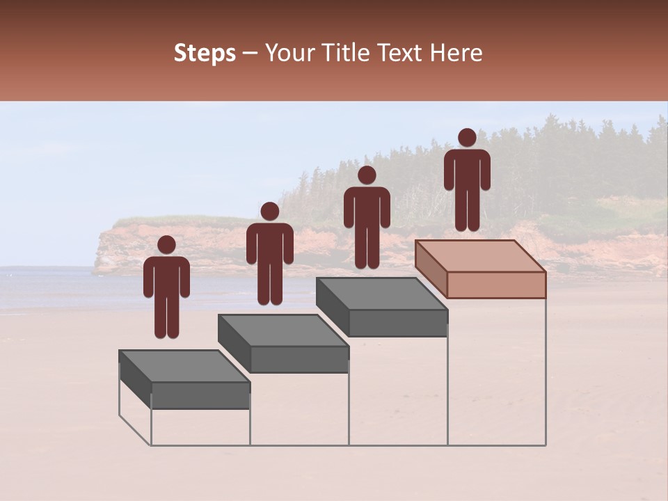 Sally's Beach Prince Edward Island, Canada PowerPoint Template