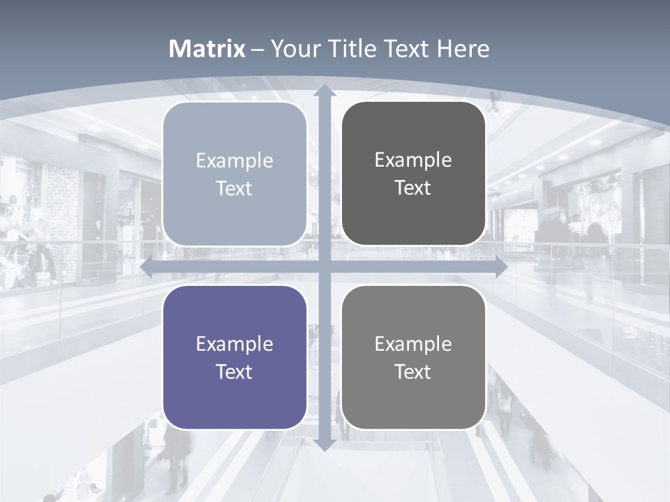 Shopping Center PowerPoint Template