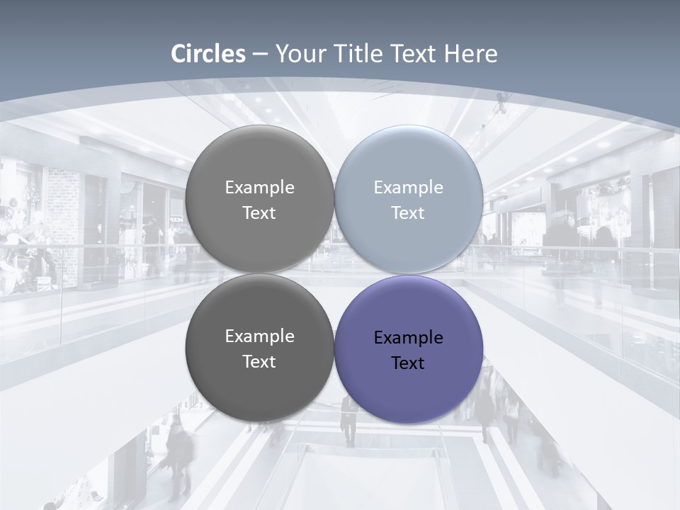 Shopping Center PowerPoint Template