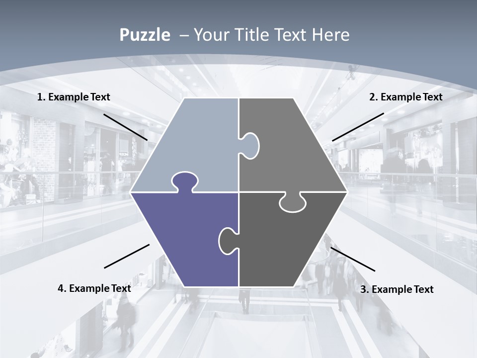 Shopping Center PowerPoint Template