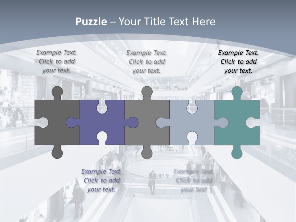 Shopping Center PowerPoint Template