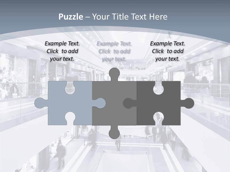 Shopping Center PowerPoint Template