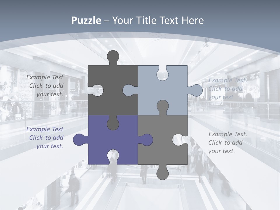 Shopping Center PowerPoint Template