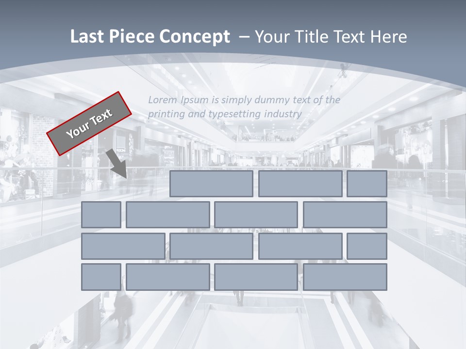 Shopping Center PowerPoint Template