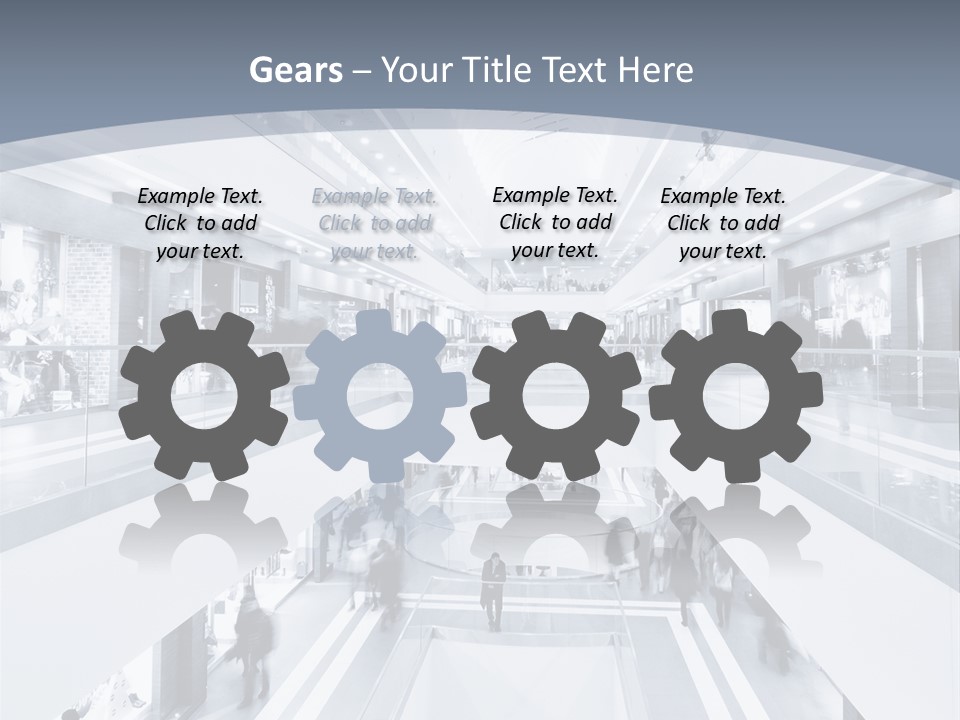 Shopping Center PowerPoint Template