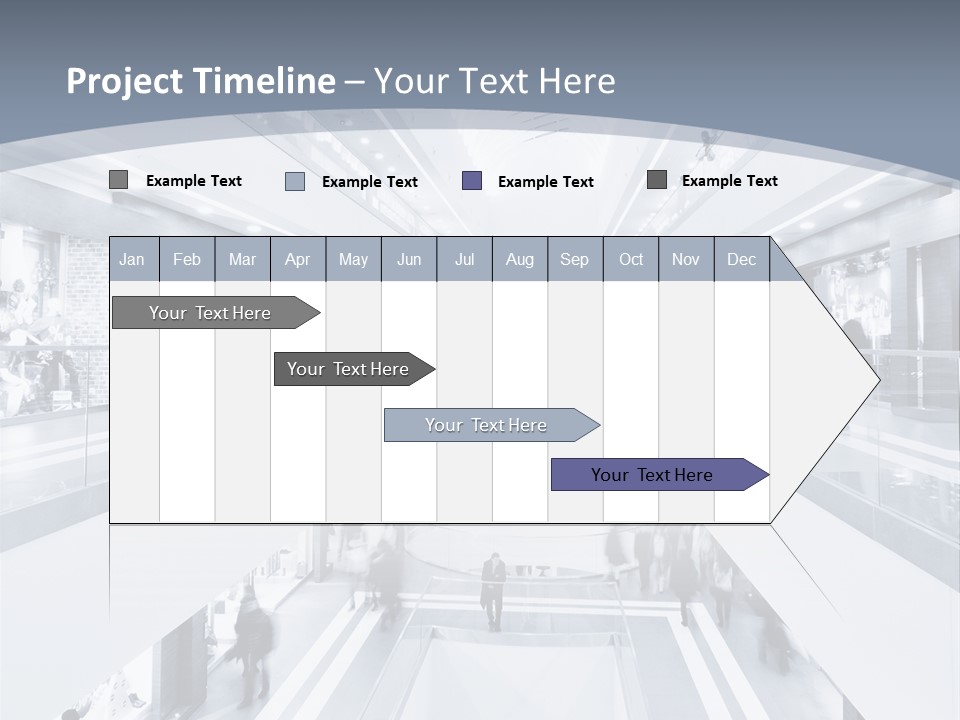 Shopping Center PowerPoint Template