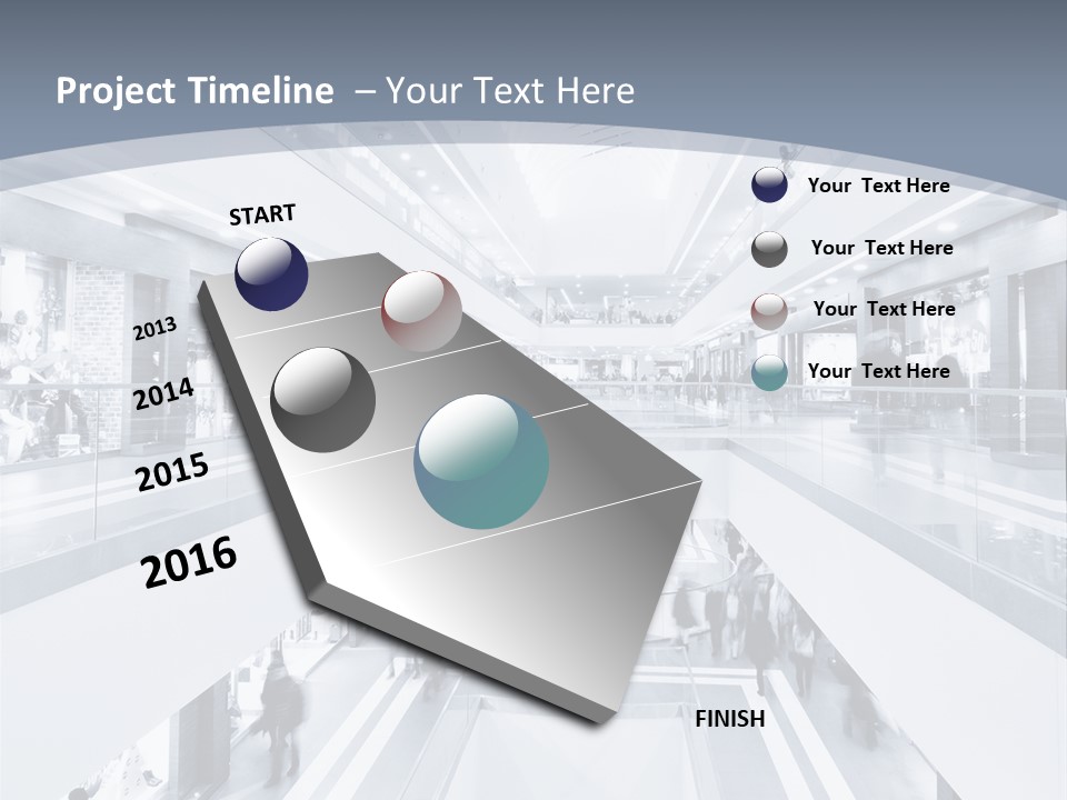 Shopping Center PowerPoint Template