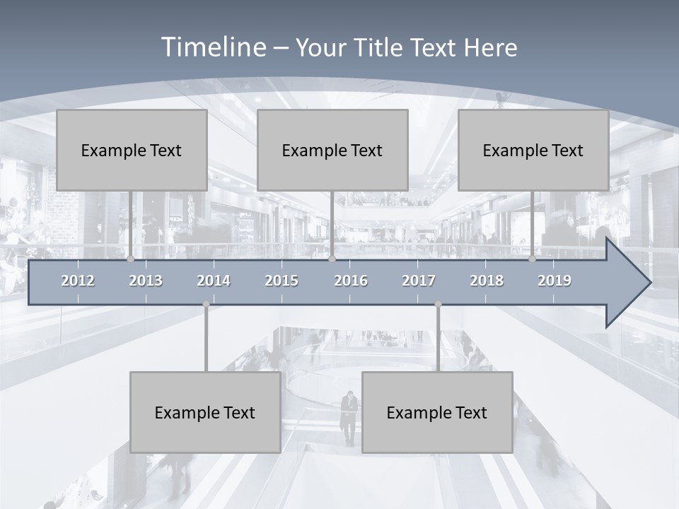 Shopping Center PowerPoint Template