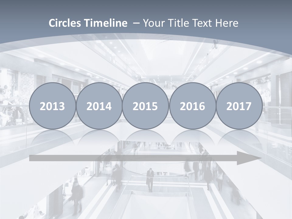 Shopping Center PowerPoint Template