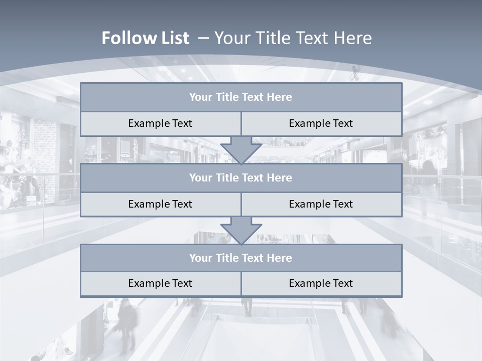 Shopping Center PowerPoint Template