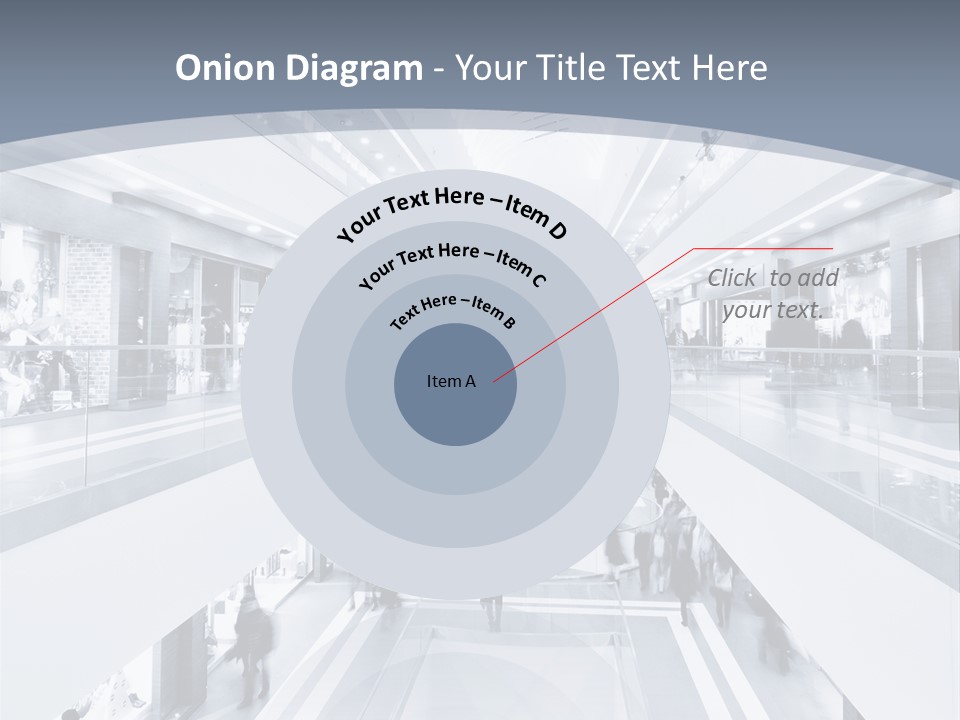 Shopping Center PowerPoint Template