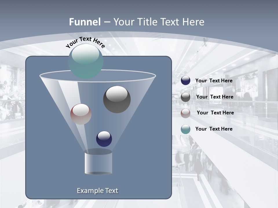 Shopping Center PowerPoint Template