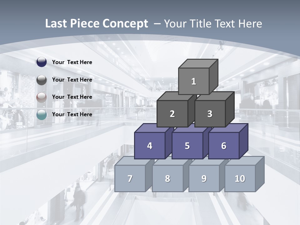 Shopping Center PowerPoint Template