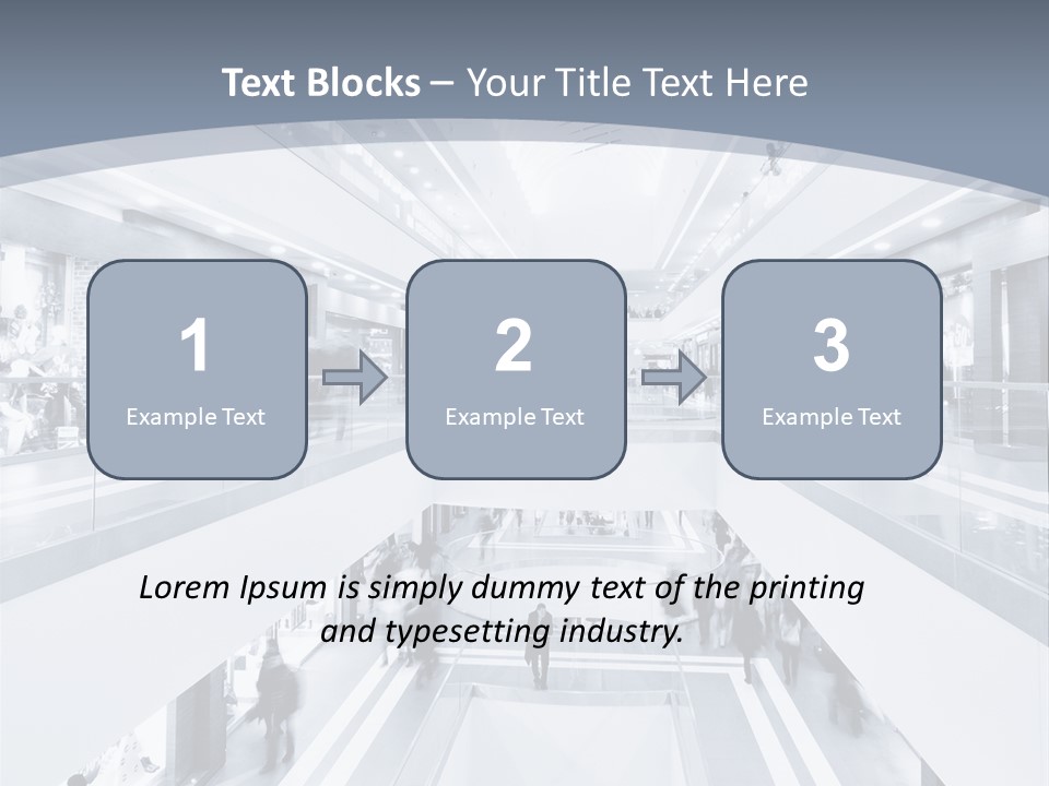 Shopping Center PowerPoint Template