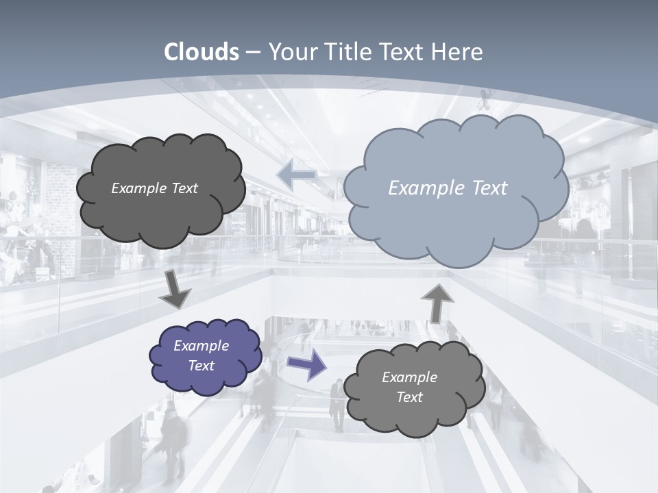 Shopping Center PowerPoint Template