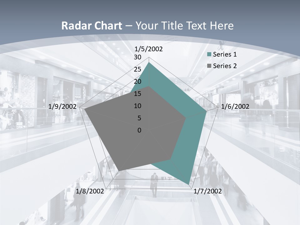 Shopping Center PowerPoint Template