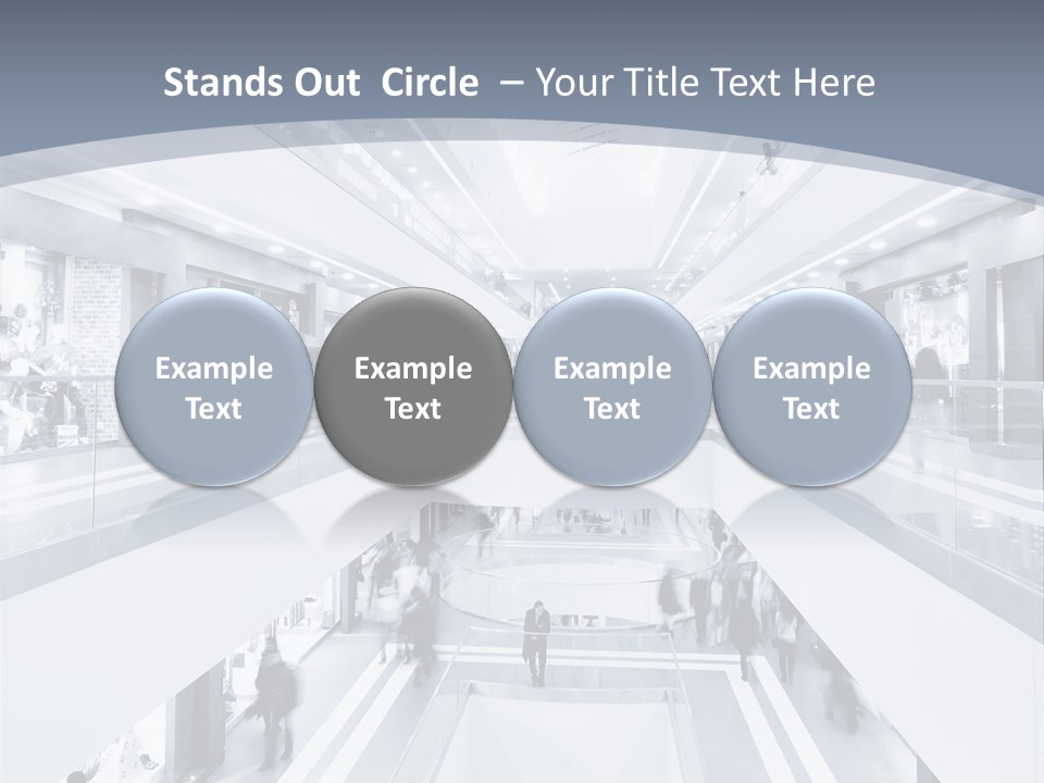 Shopping Center PowerPoint Template