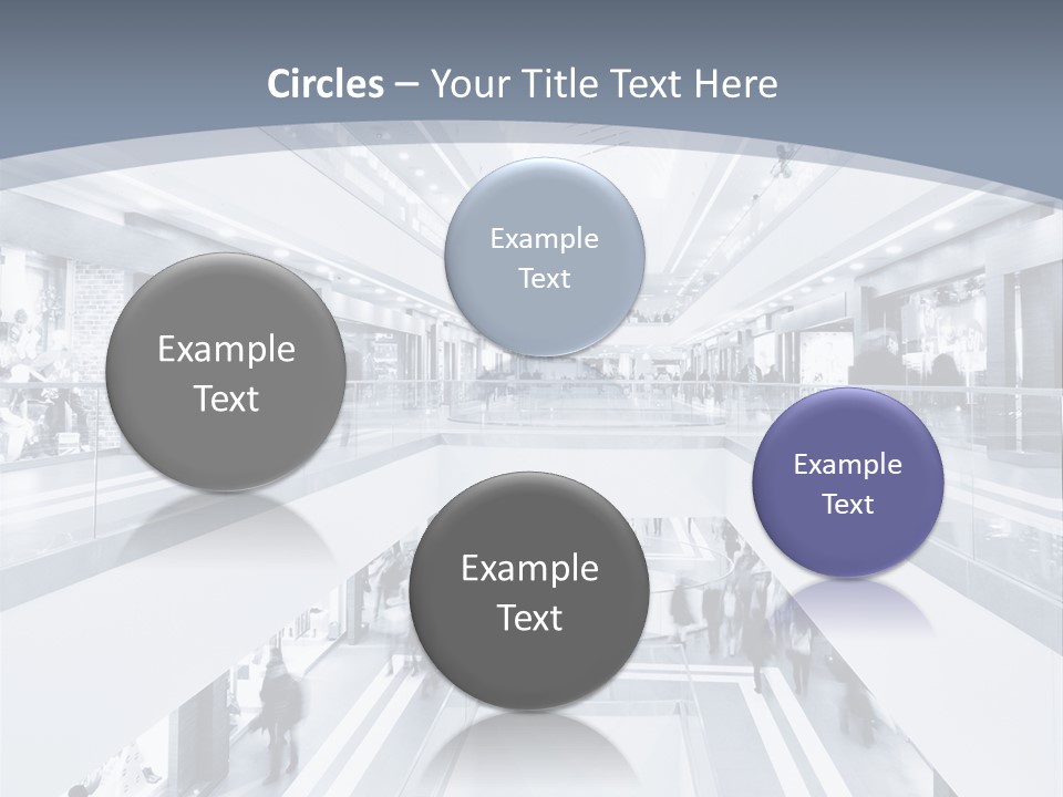 Shopping Center PowerPoint Template