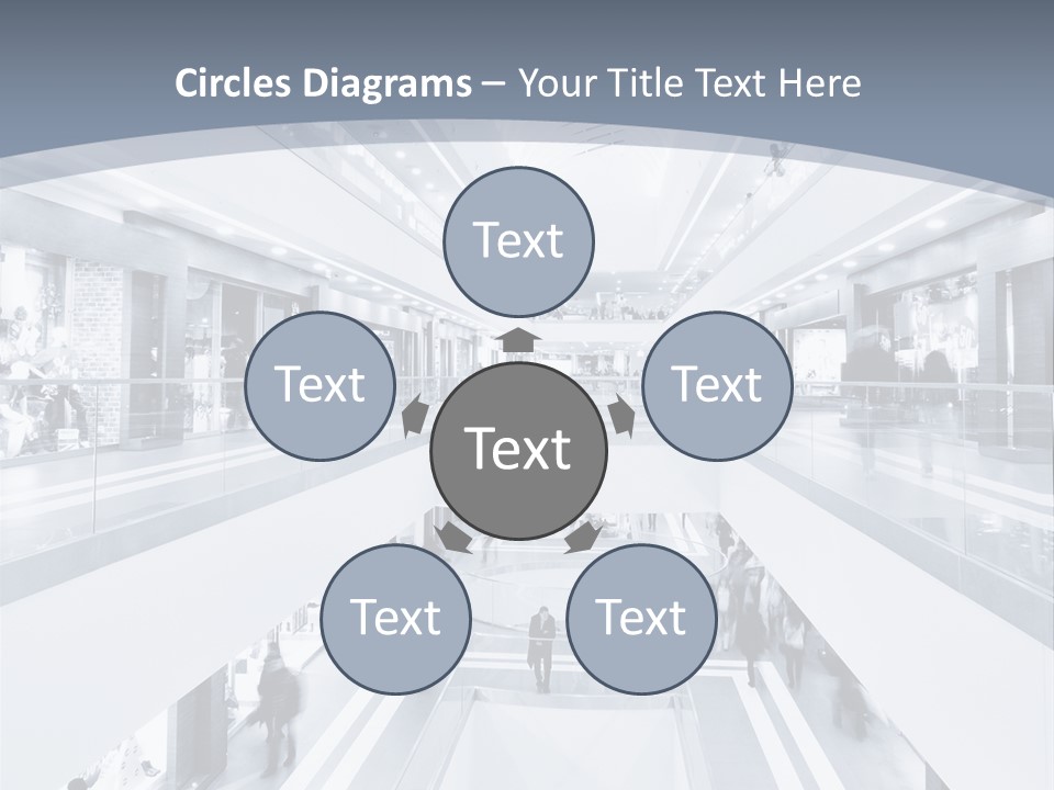 Shopping Center PowerPoint Template