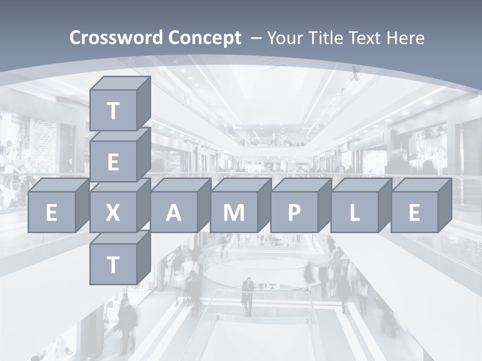 Shopping Center PowerPoint Template