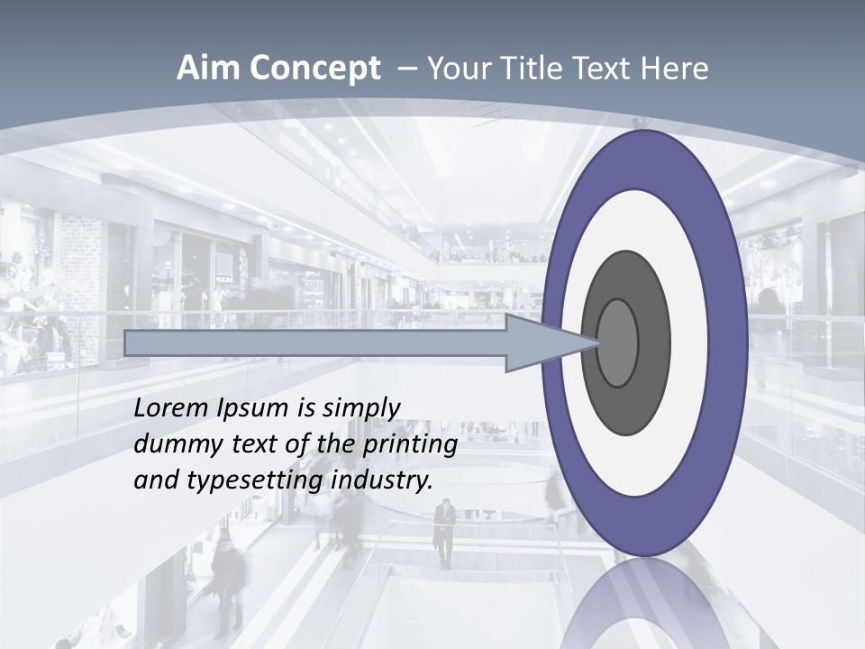 Shopping Center PowerPoint Template