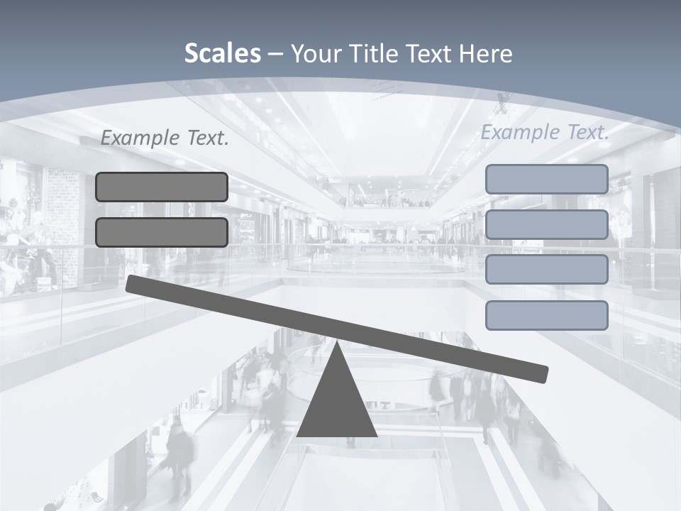 Shopping Center PowerPoint Template
