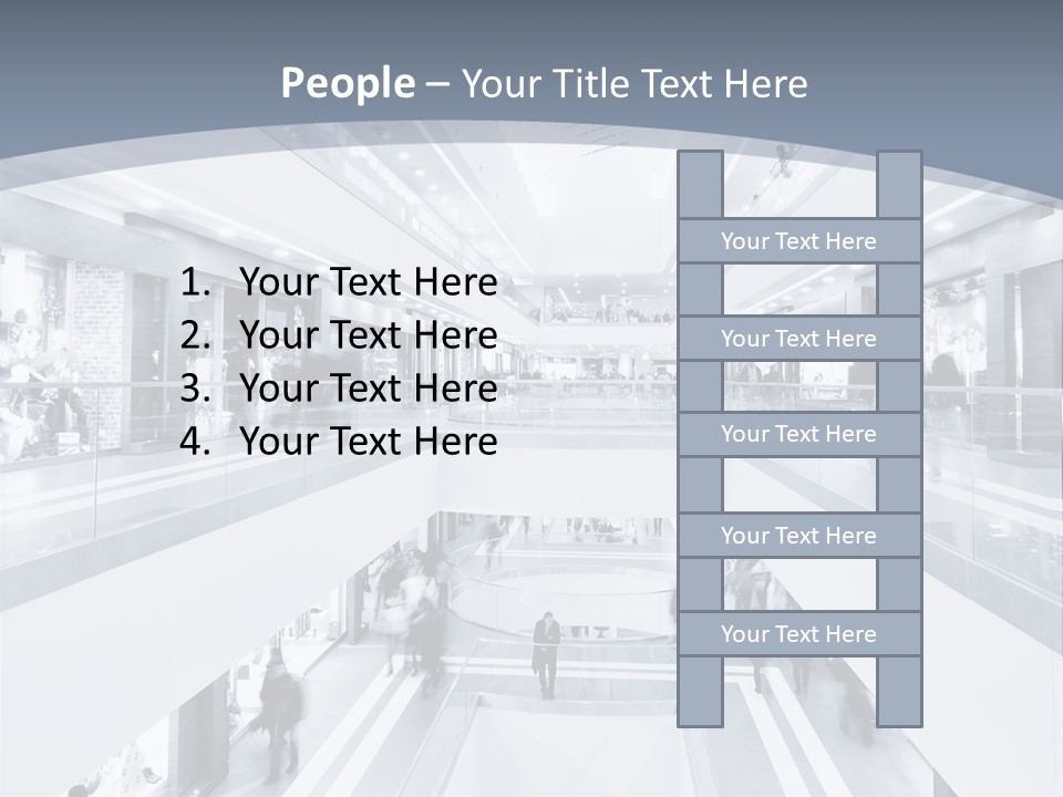 Shopping Center PowerPoint Template