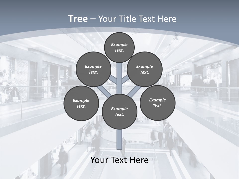 Shopping Center PowerPoint Template