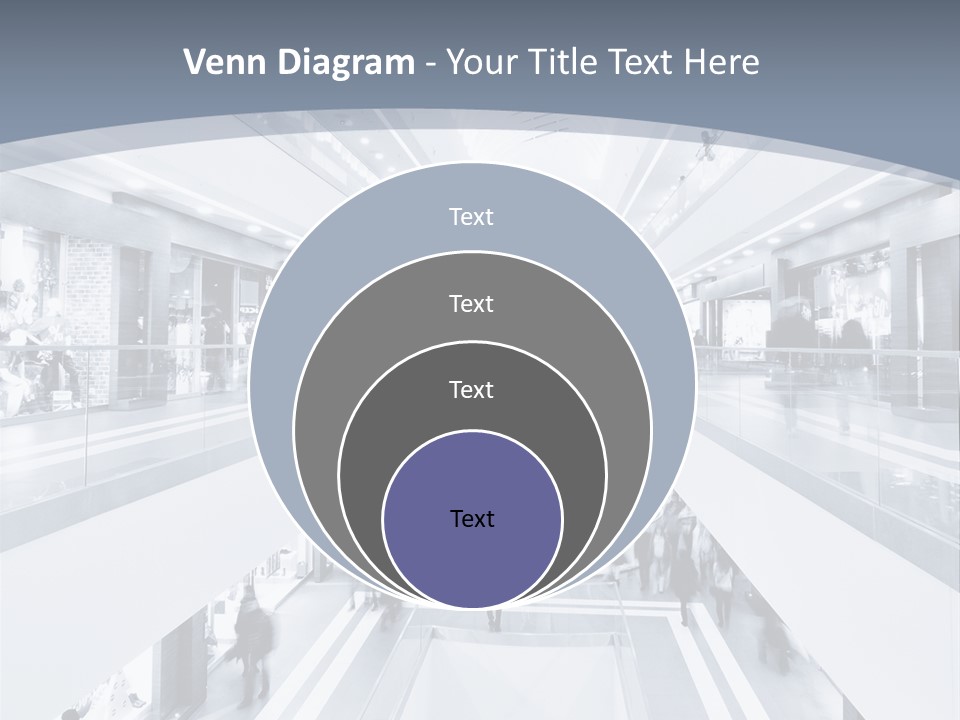 Shopping Center PowerPoint Template