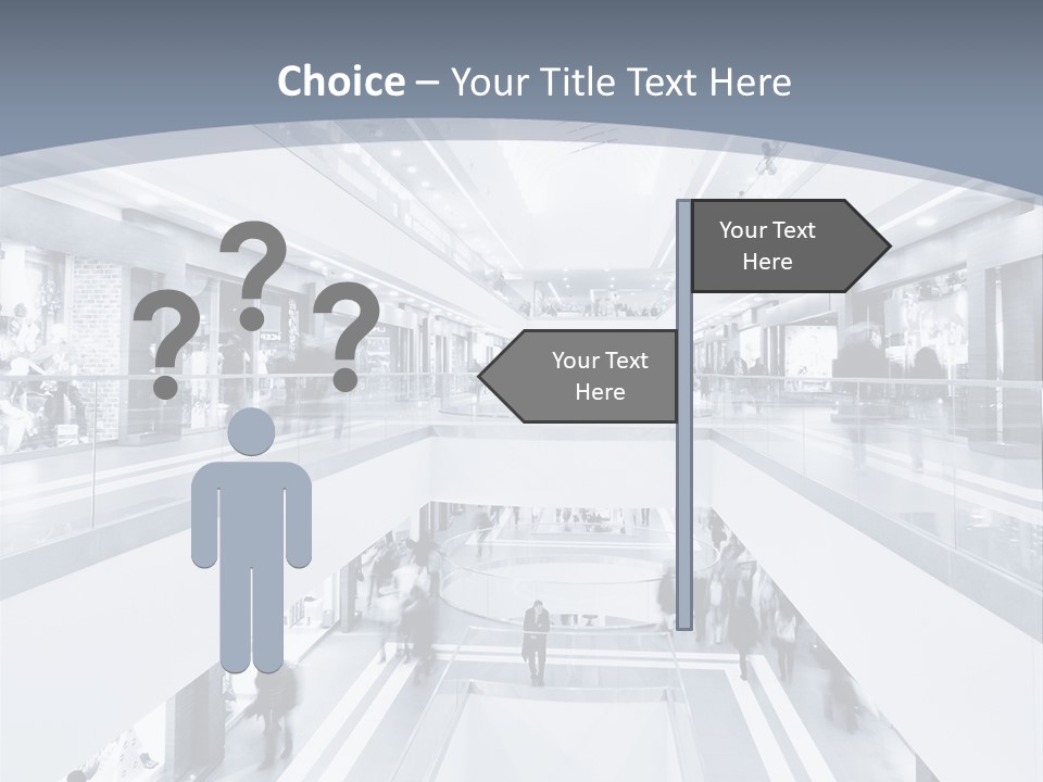 Shopping Center PowerPoint Template