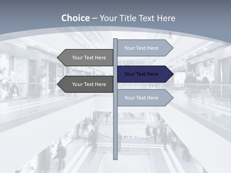Shopping Center PowerPoint Template