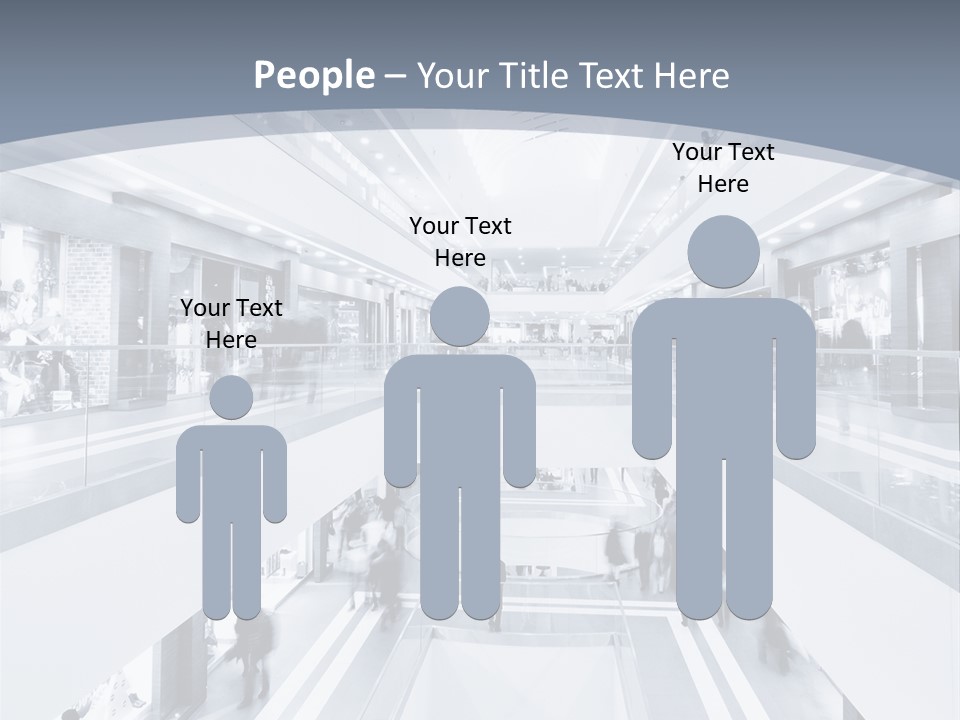 Shopping Center PowerPoint Template
