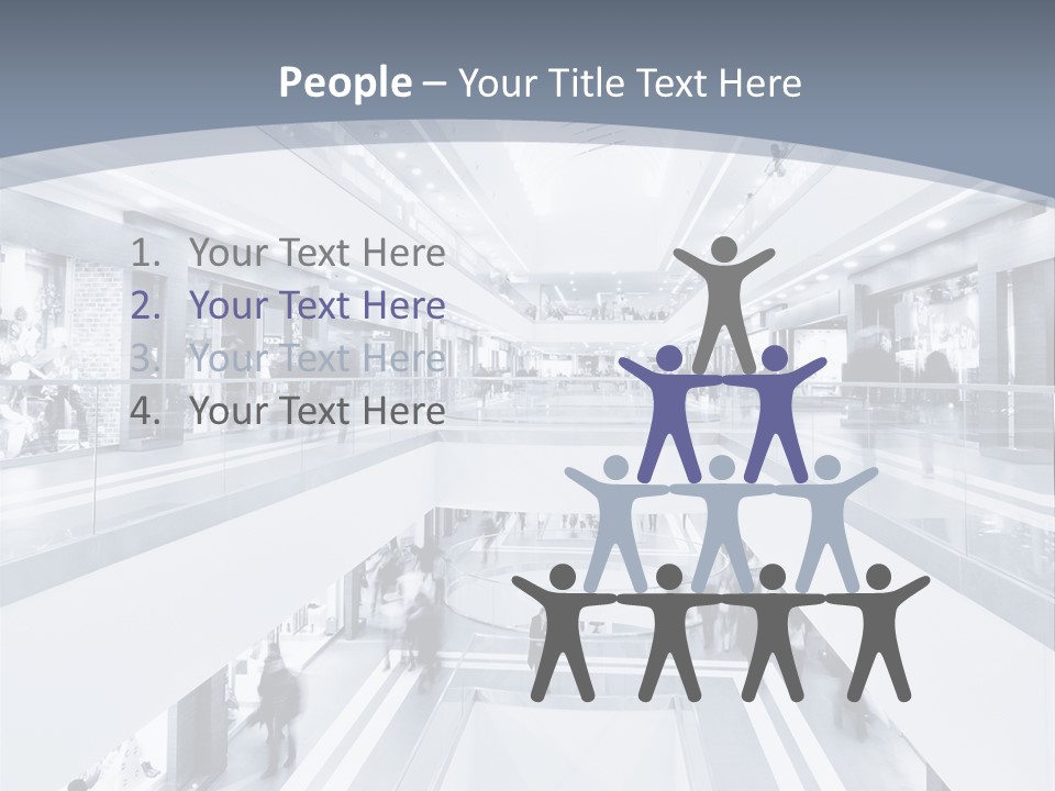 Shopping Center PowerPoint Template