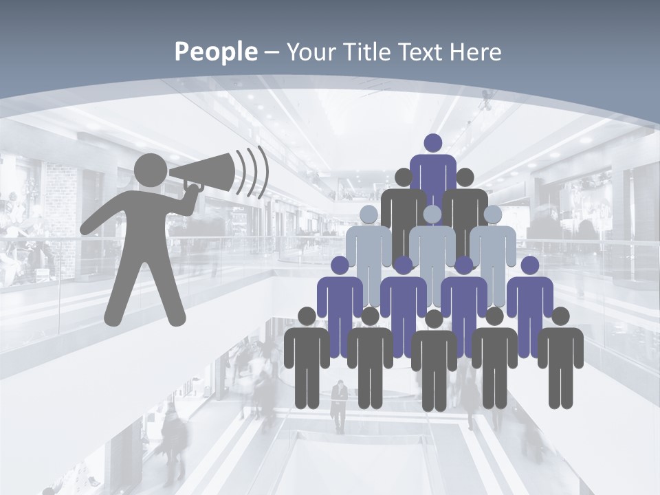 Shopping Center PowerPoint Template