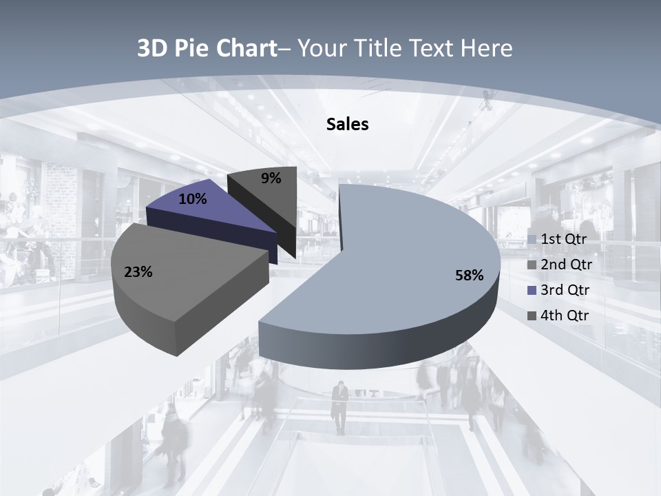 Shopping Center PowerPoint Template