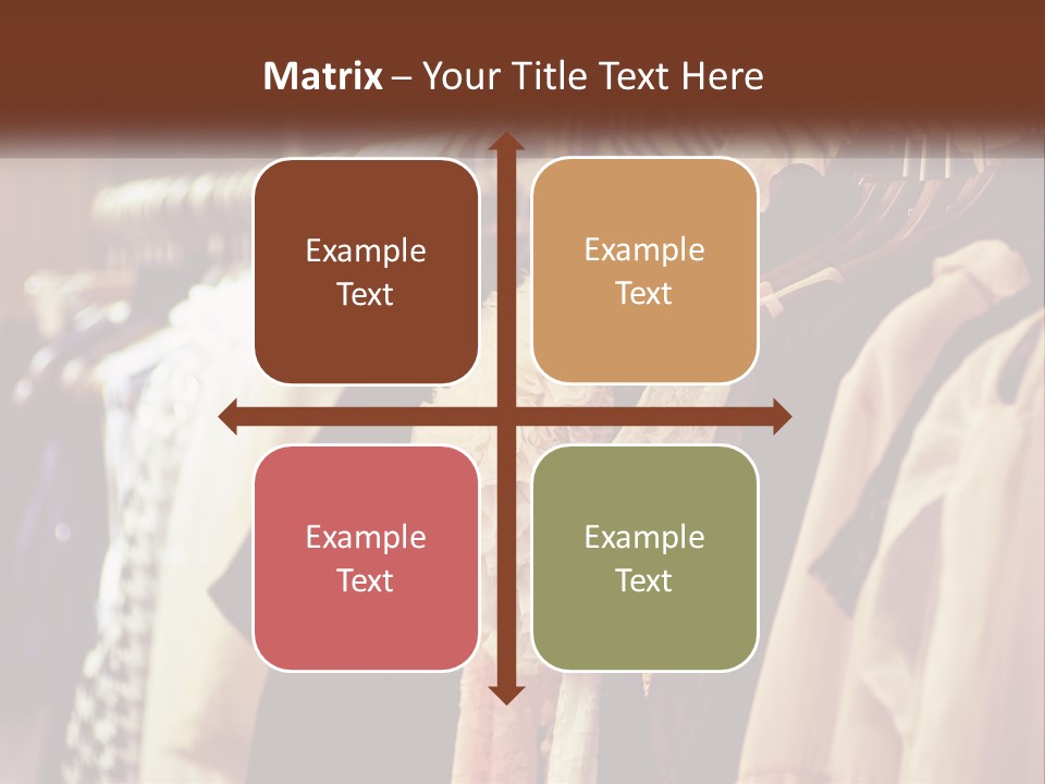 Women's Dressing Room PowerPoint Template