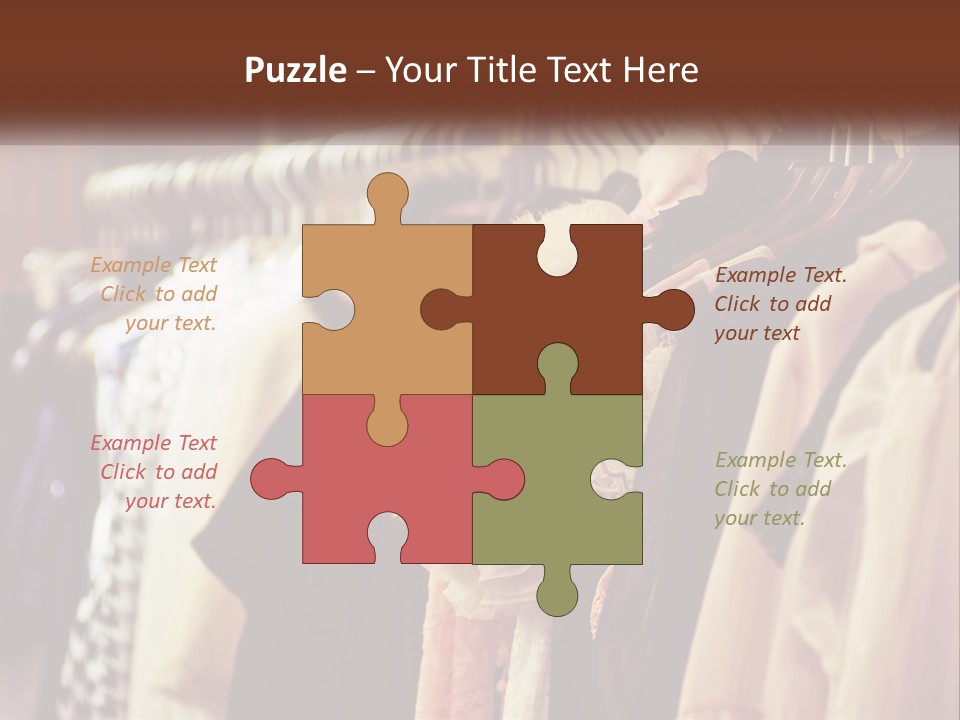 Women's Dressing Room PowerPoint Template