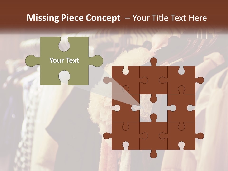 Women's Dressing Room PowerPoint Template