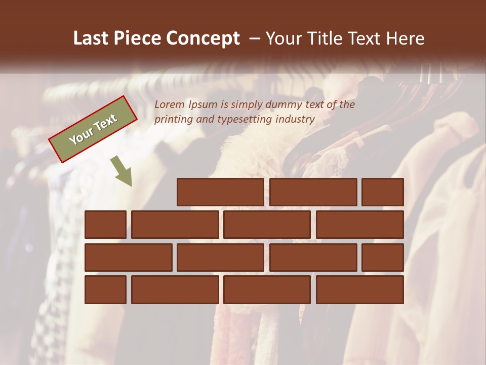 Women's Dressing Room PowerPoint Template