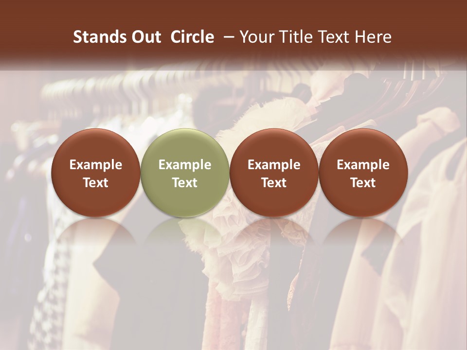 Women's Dressing Room PowerPoint Template