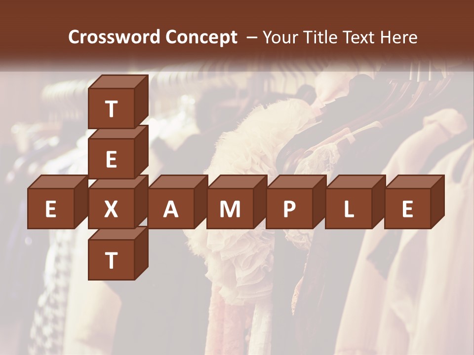 Women's Dressing Room PowerPoint Template