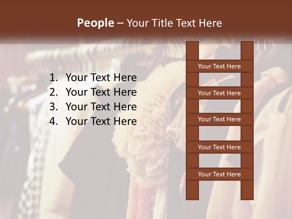 Women's Dressing Room PowerPoint Template