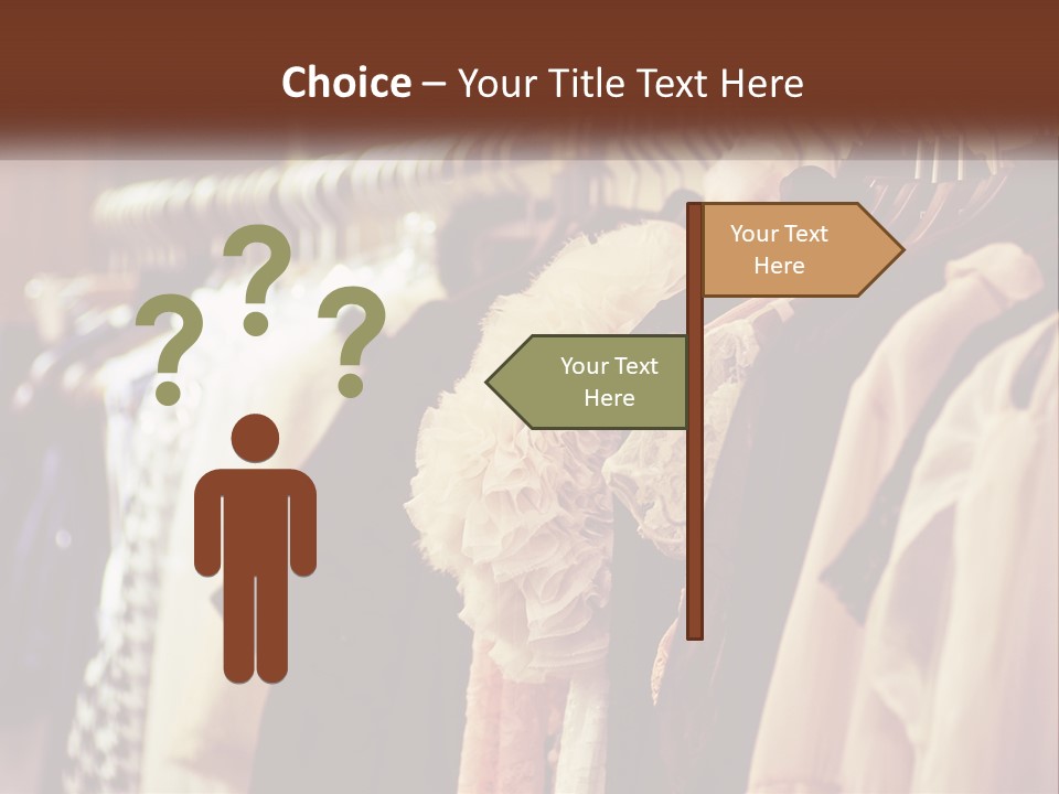 Women's Dressing Room PowerPoint Template