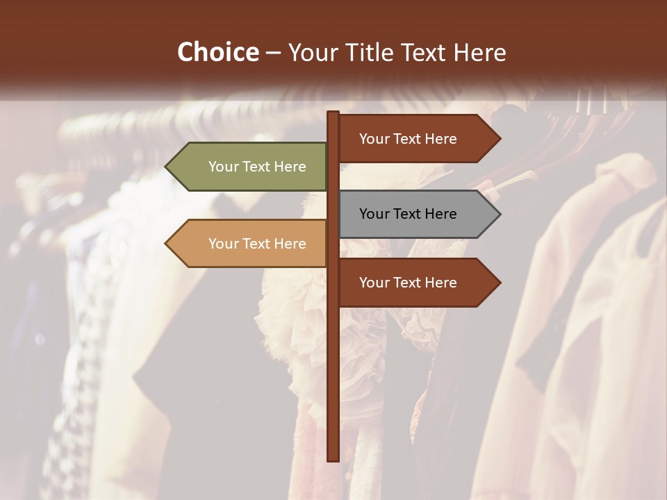 Women's Dressing Room PowerPoint Template